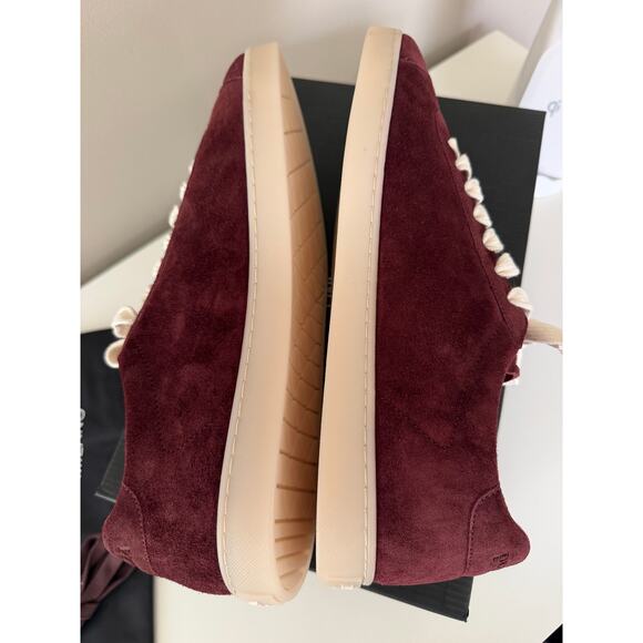 Prada Milano Men Suede Sneakers Bordeaux Shoes Size 11 NEW main image 10
